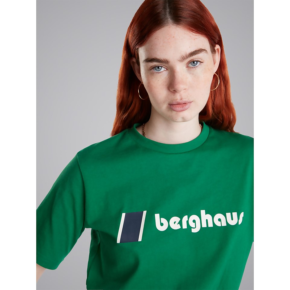 Unisex Heritage Front Logo T-Shirt - Green