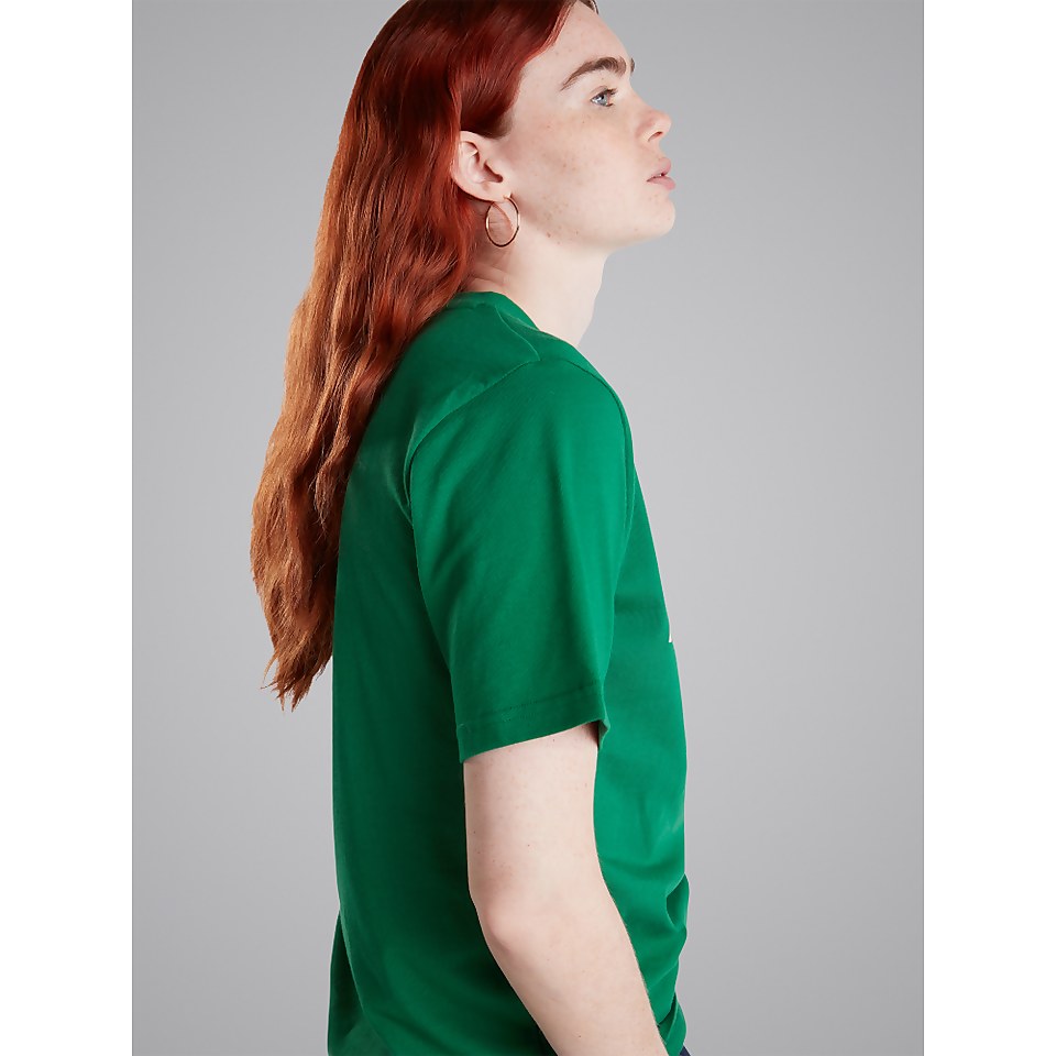 Unisex Heritage Front Logo T-Shirt - Green