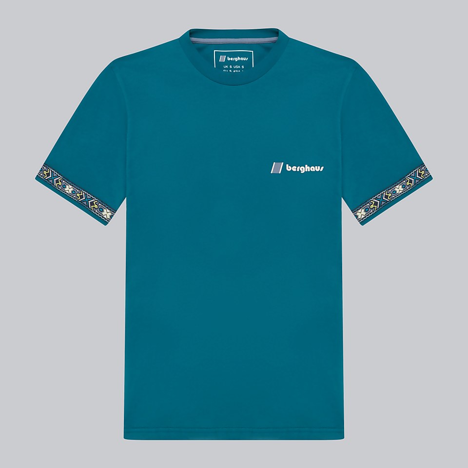 BERGHAUS ORG TRAMANTANA T SHIRT AU DKGRN/DKGRN