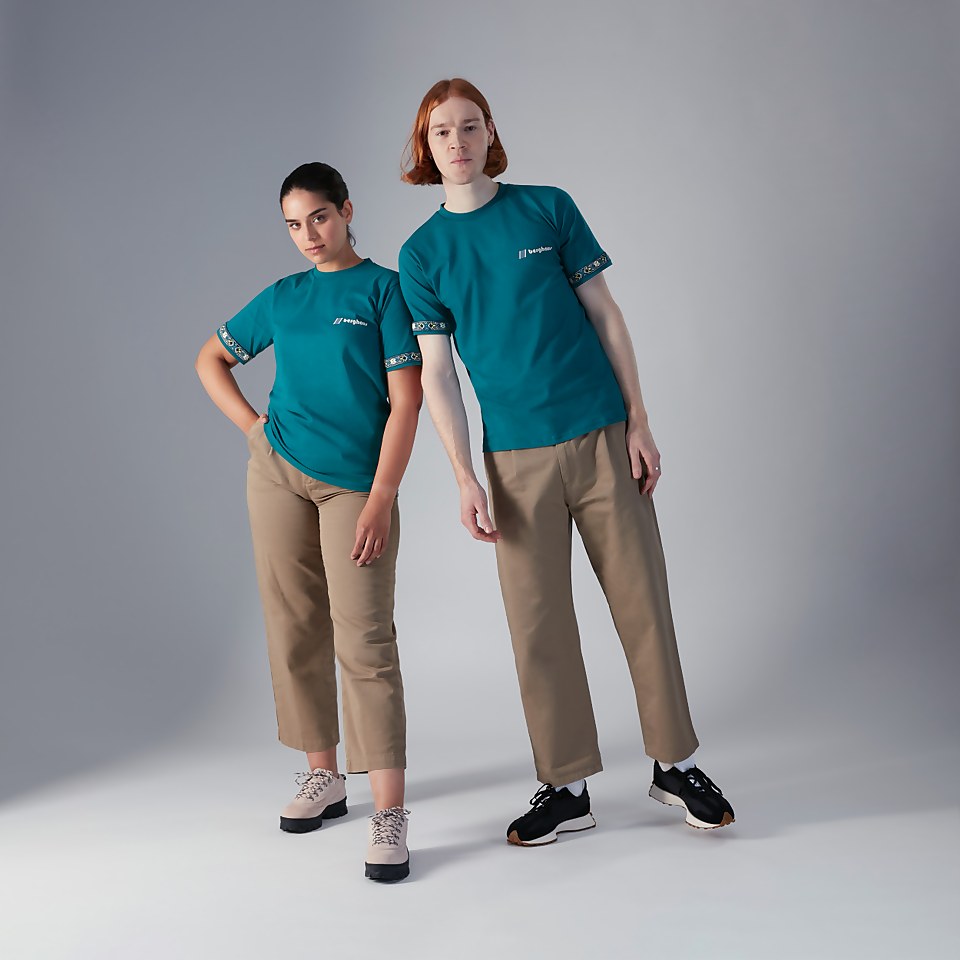 BERGHAUS ORG TRAMANTANA T SHIRT AU DKGRN/DKGRN
