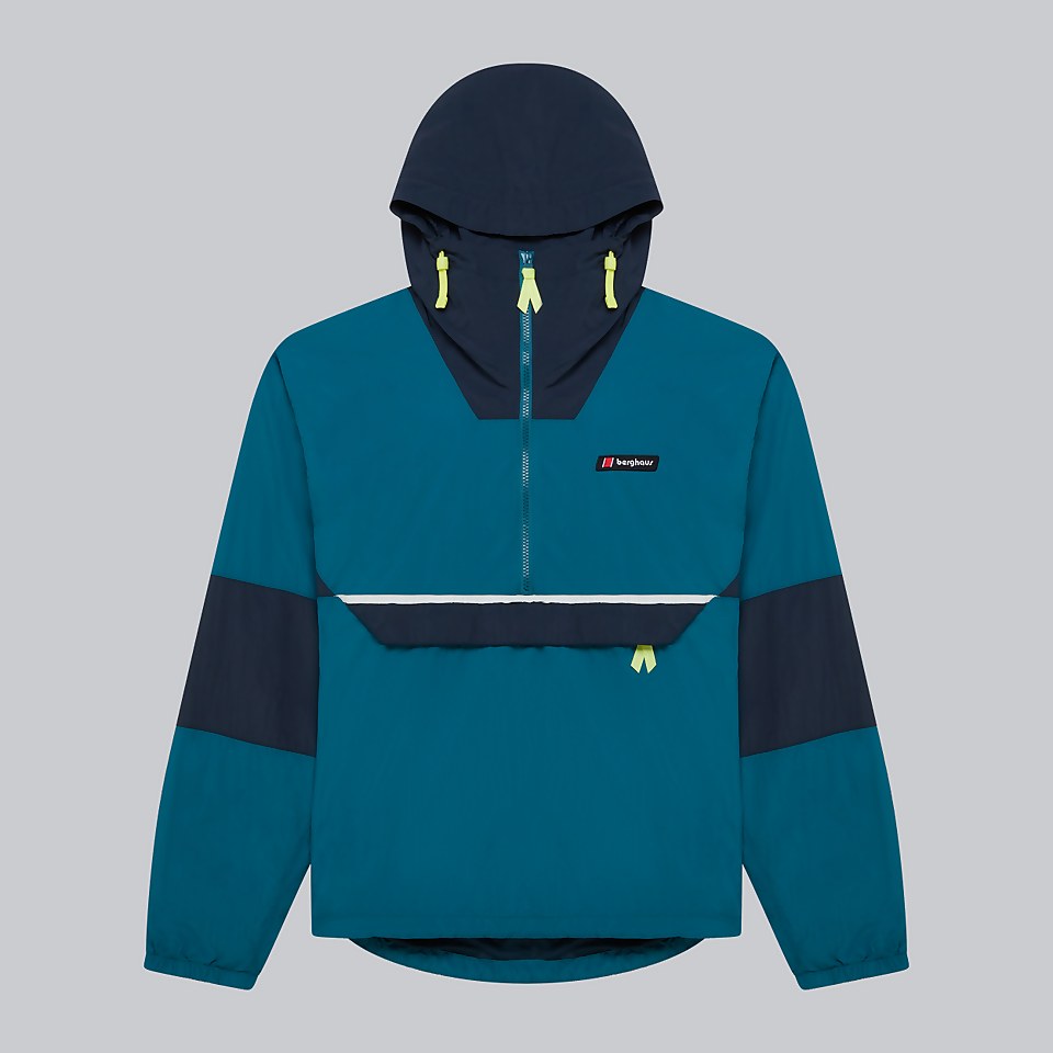BERGHAUS CO-ORD WIND WP HZIP AM DKGRN/DKBLU