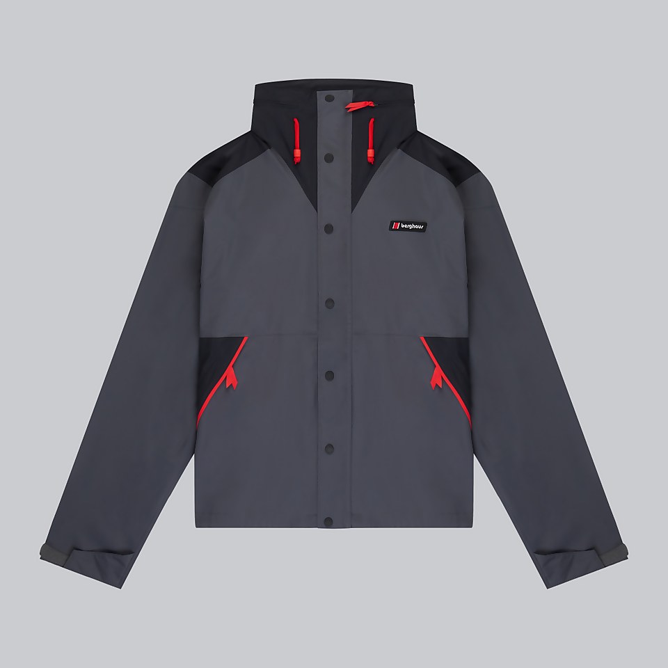 Unisex Mayeurvate Waterproof Jacket - Grey / Black