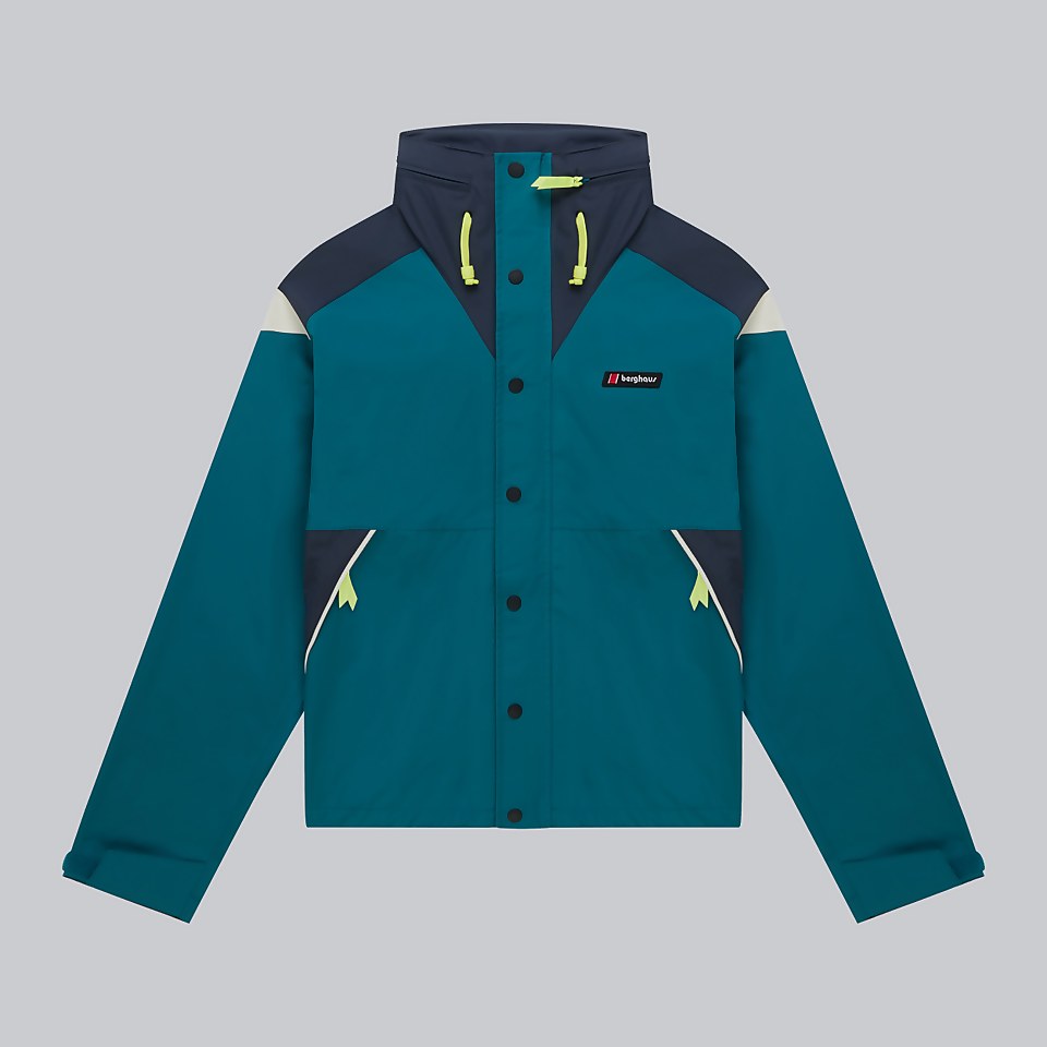 Unisex Mayeurvate Waterproof Jacket - Green / Blue