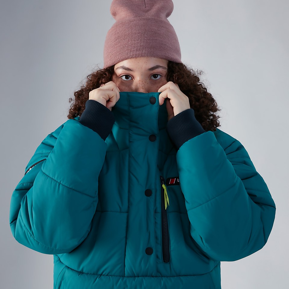 Unisex Selapass Insulated Half Zip Jacket - Green