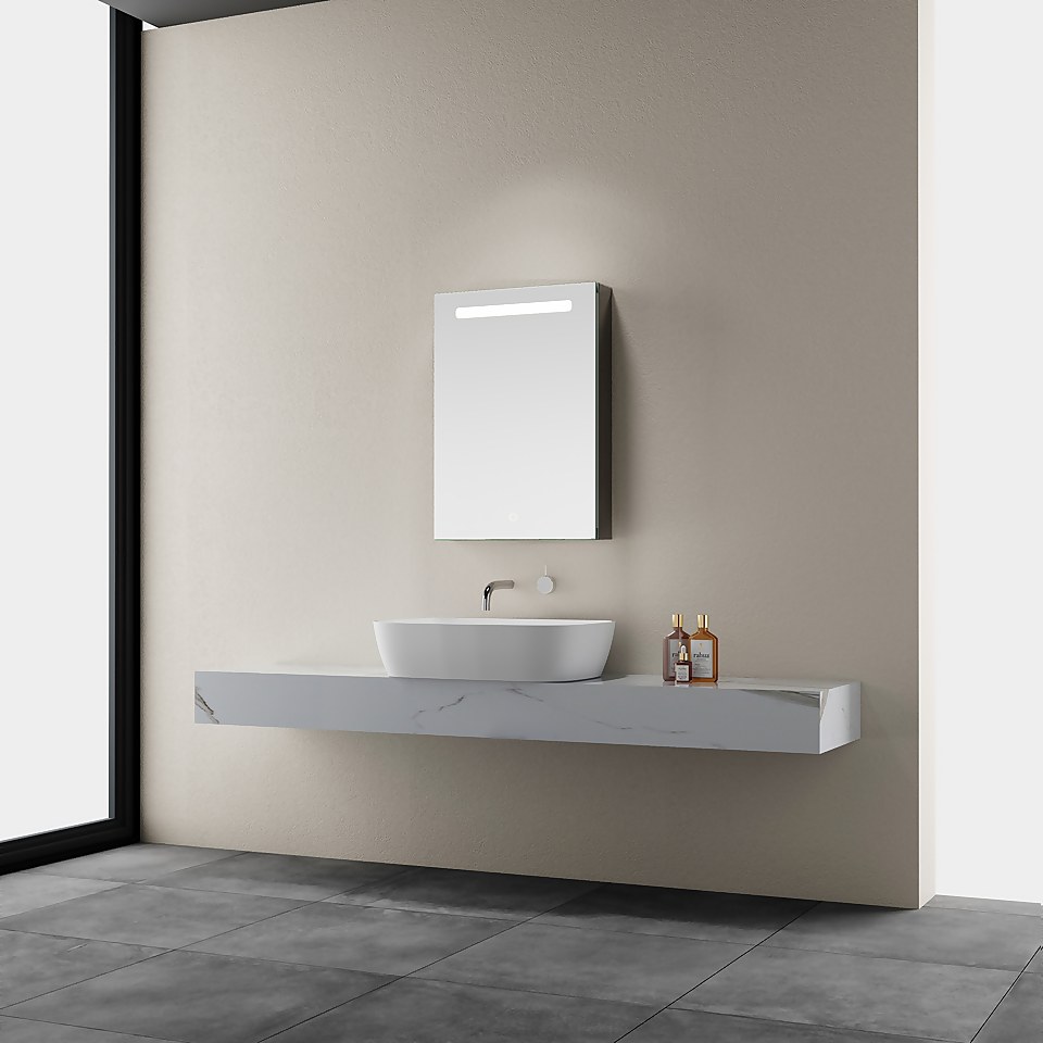 Blenheim Mirror Cabinet - 700x500mm