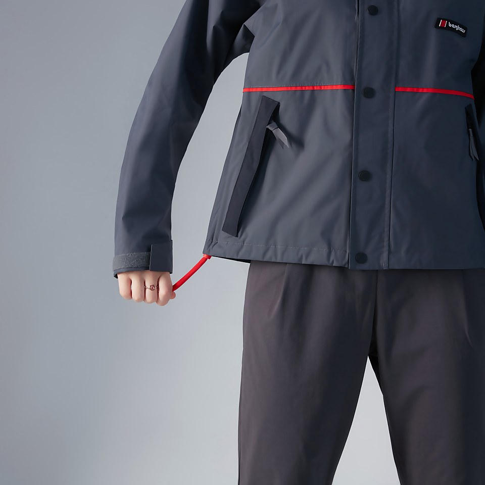 Women's Mayeurvate Waterproof Jacket - Grey/Black