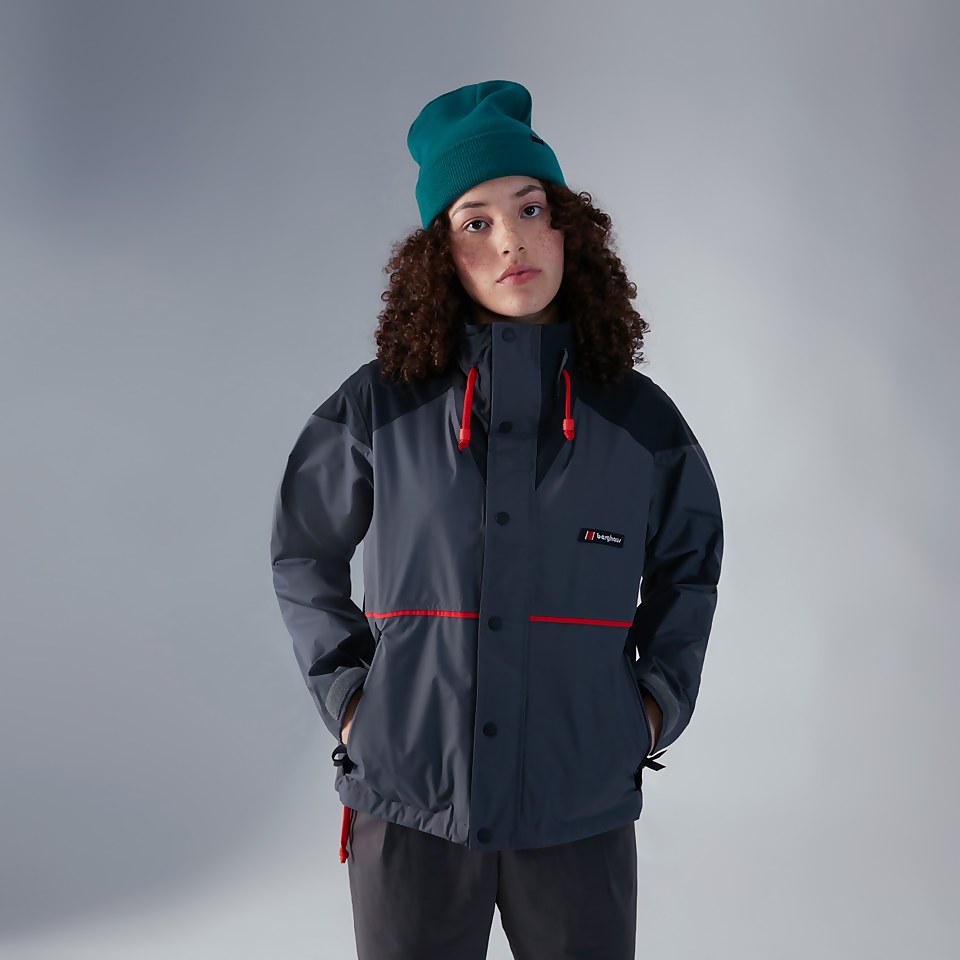 Women's Mayeurvate Waterproof Jacket - Grey/Black