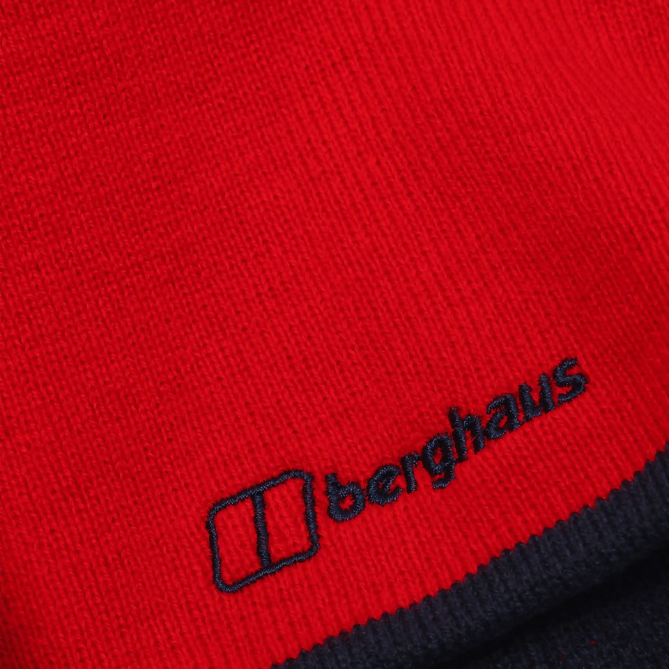 Unisex Berghaus Blocks Beanie - Blue / Red