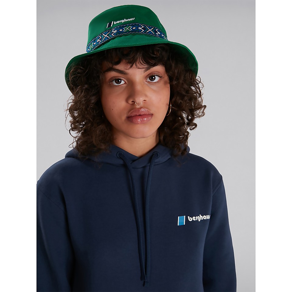 Unisex Aztec Bucket Hat - Green