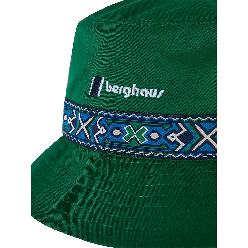 Unisex Aztec Bucket Hat - Green