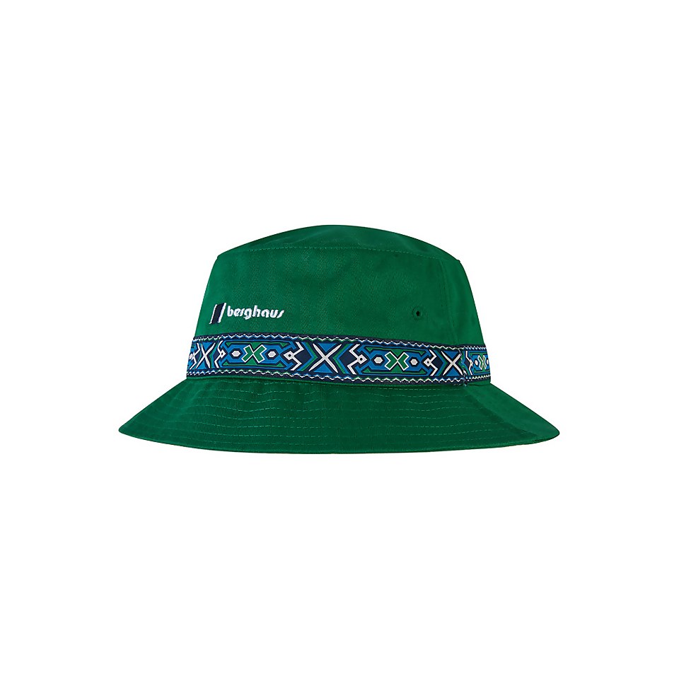Unisex Aztec Bucket Hat - Green