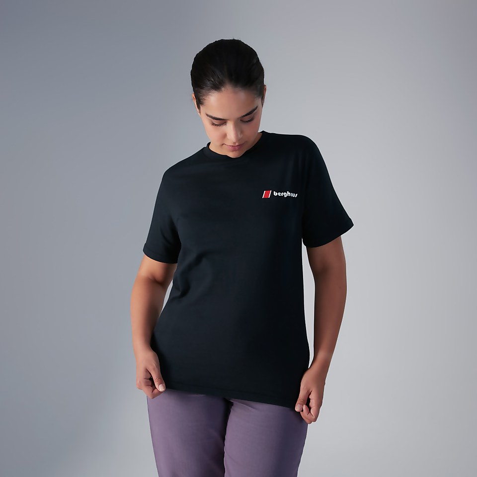 Unisex Aztec Block T-Shirt - Black