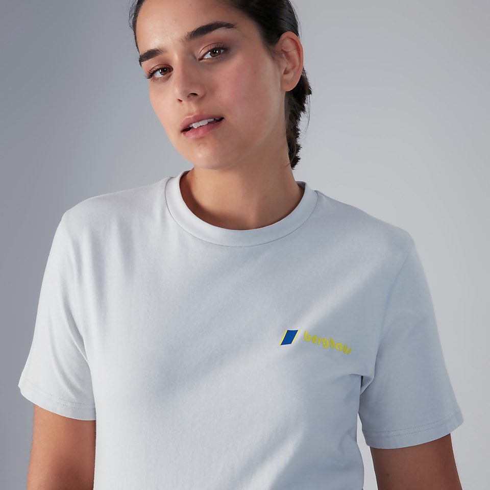 BERGHAUS AZTEC BLOCK T SHIRT AU LTGRY/LTGRY