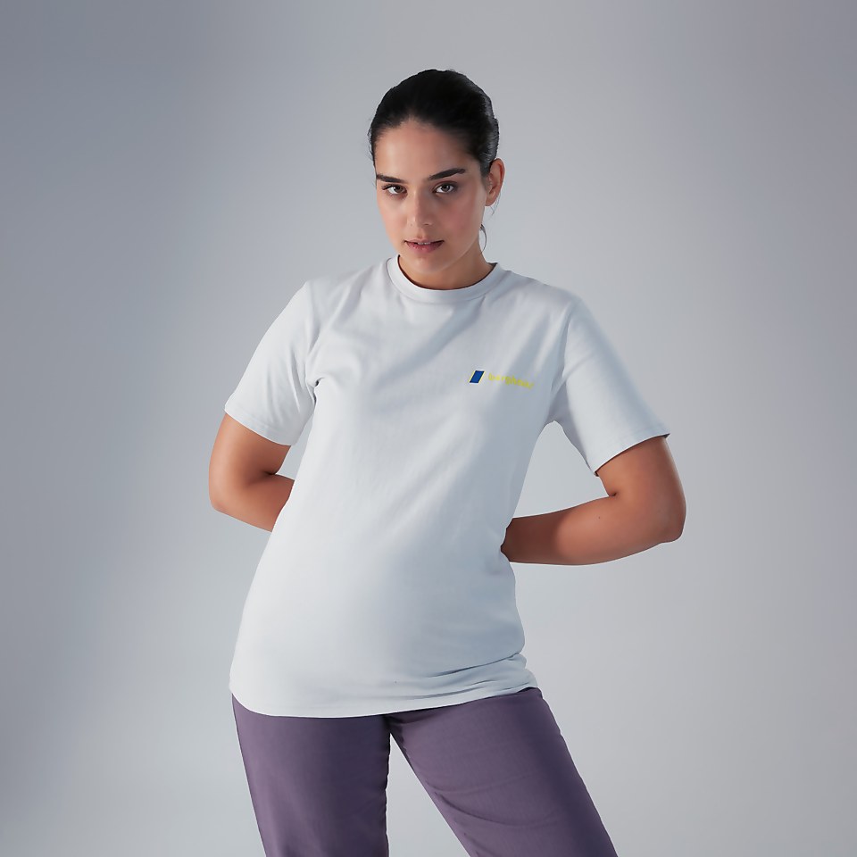 BERGHAUS AZTEC BLOCK T SHIRT AU LTGRY/LTGRY
