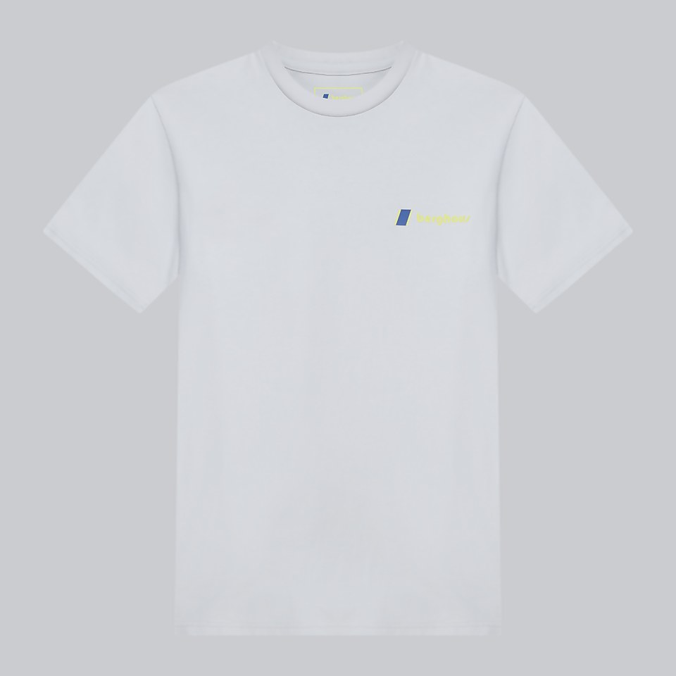 BERGHAUS AZTEC BLOCK T SHIRT AU LTGRY/LTGRY