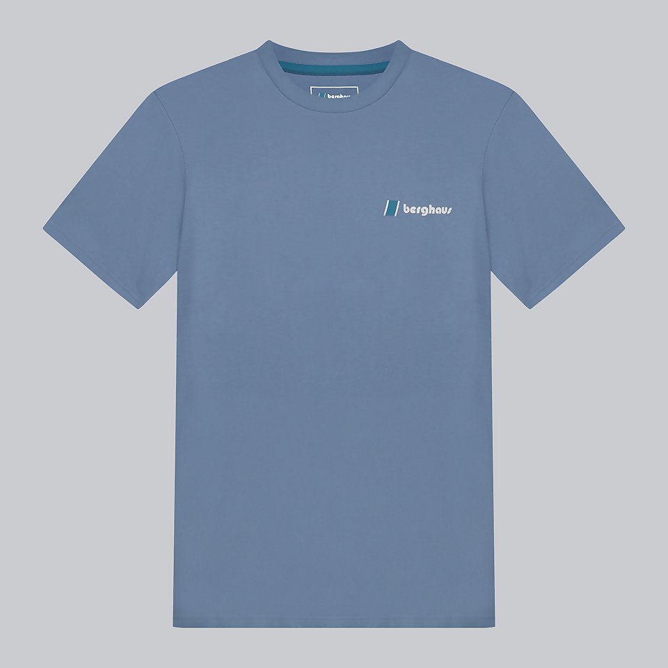 Unisex Aztec Block T-Shirt - Blue