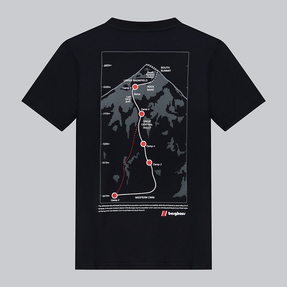Unisex 1975 Everest Expedition Tee - Black