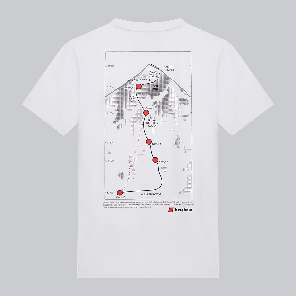 Unisex 1975 Everest Expedition Tee - White