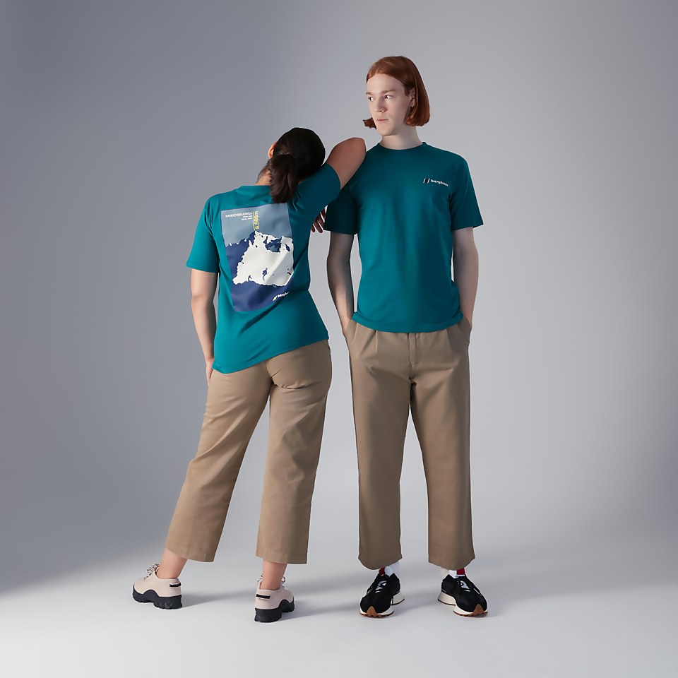 BERGHAUS KANCHENJUNGA SS T SHIRT AU DKGRN/DKGRN