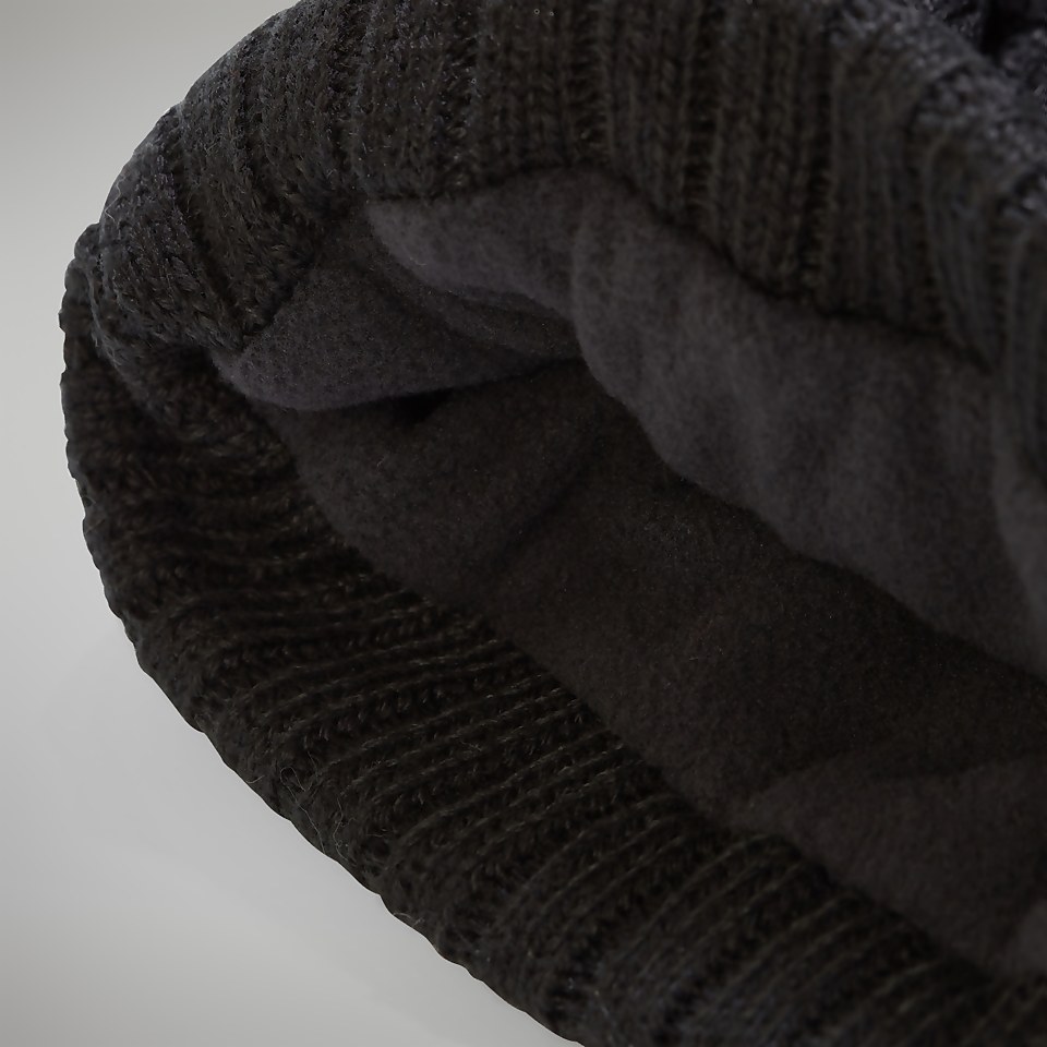 Unisex Ipomea Beanie - Black/Grey