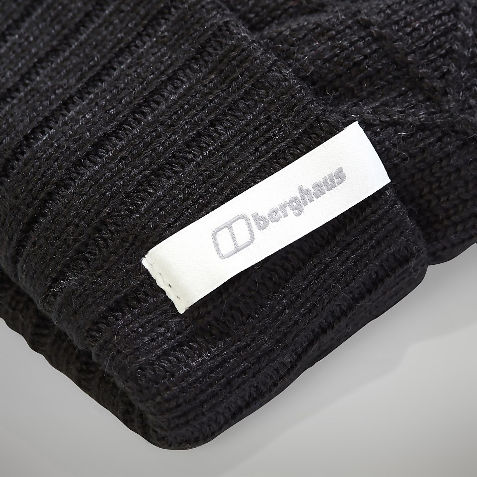 Unisex Ipomea Beanie - Black/Grey
