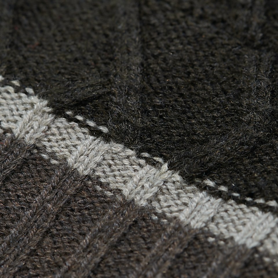 Profess Beanie - Schwarz/Grau