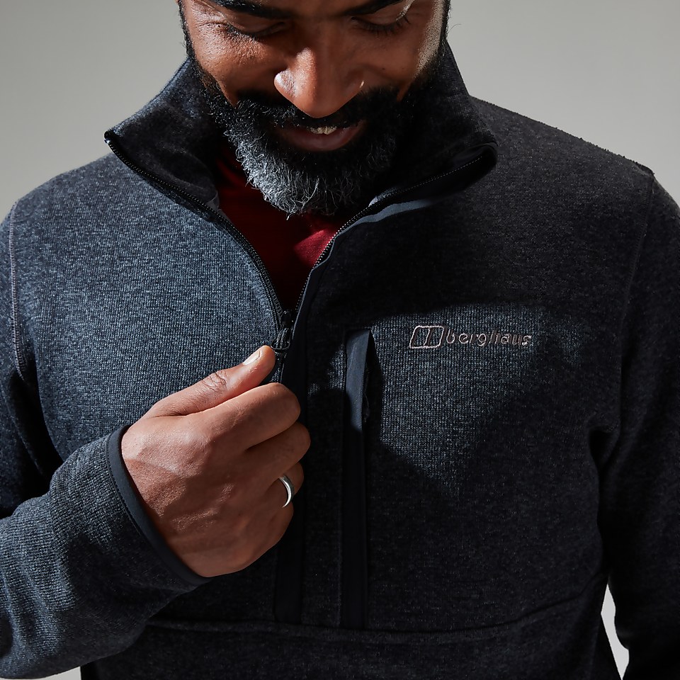 Men's Carnell Half Zip - Black