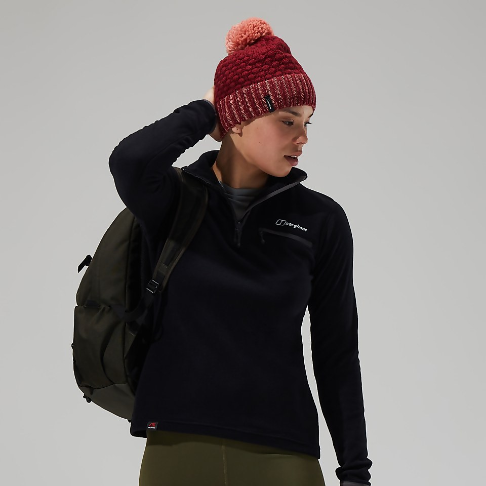 Prism 2.0 Micro Half Zip Fleece für Damen - Schwarz