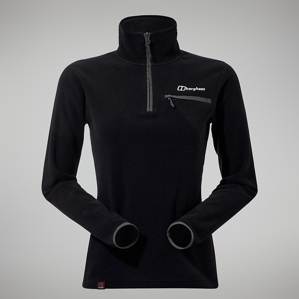 Prism 2.0 Micro Half Zip Fleece für Damen - Schwarz