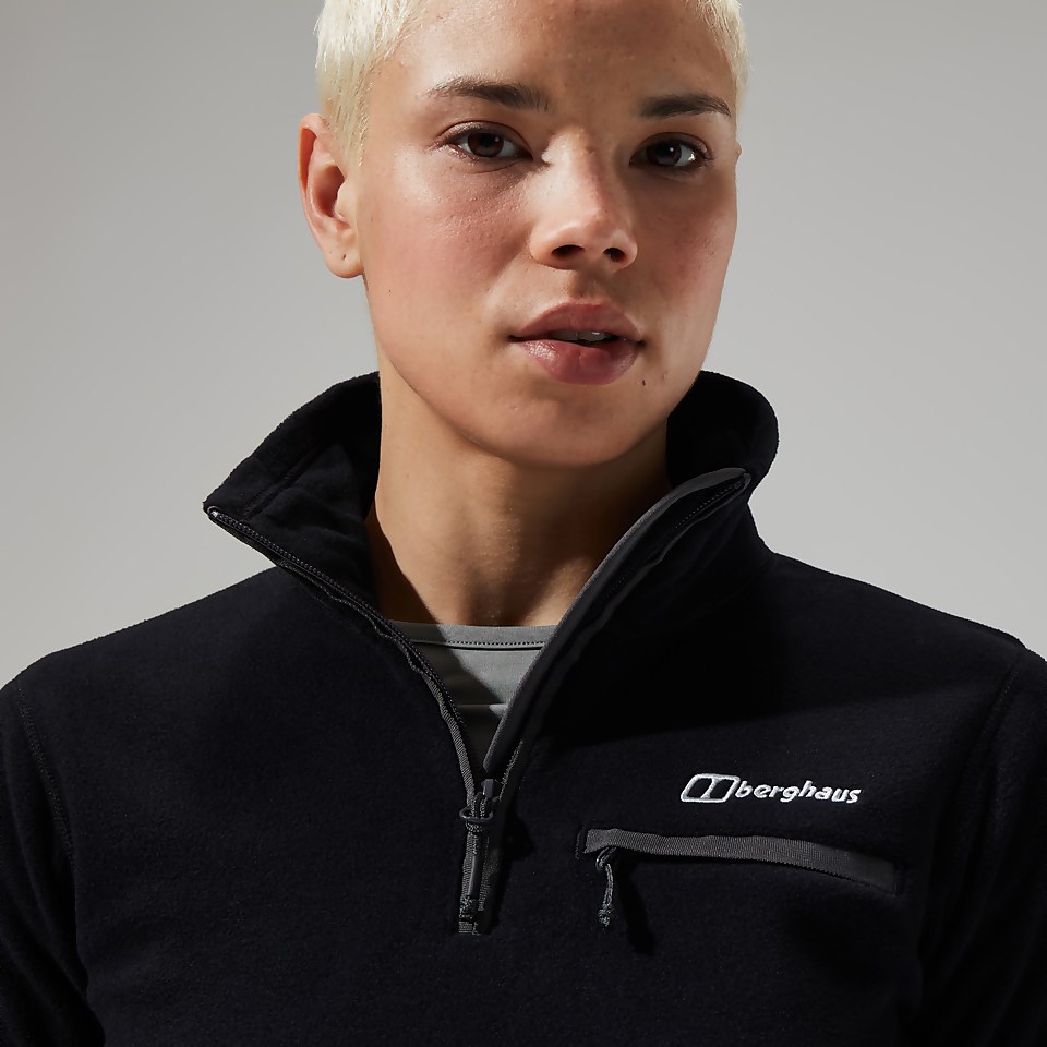 Prism 2.0 Micro Half Zip Fleece für Damen - Schwarz