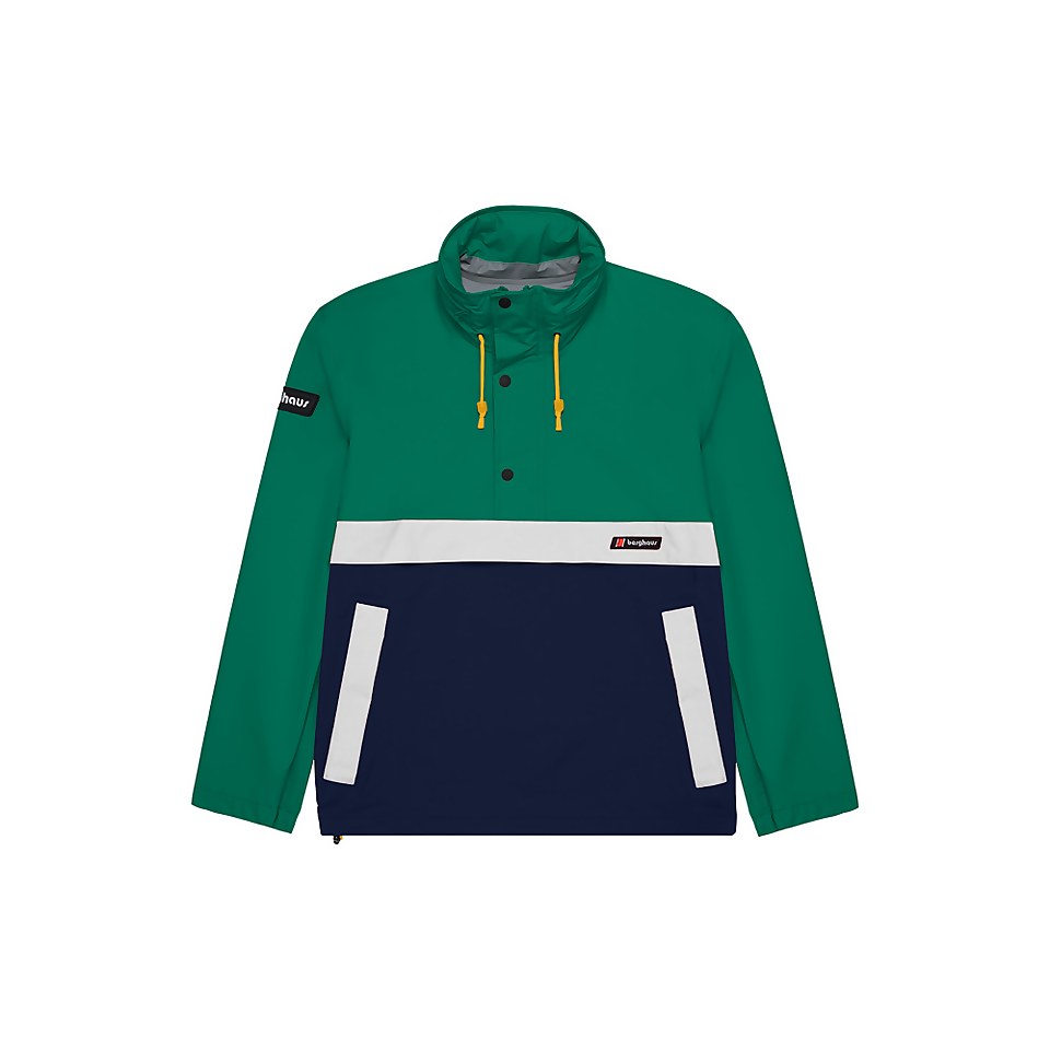 Unisex Ski Smock 86 Waterproof Jacket - Green / Blue / Grey