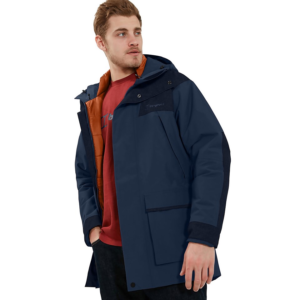 Men's Breccan Parka Insulated Jacket - Blue