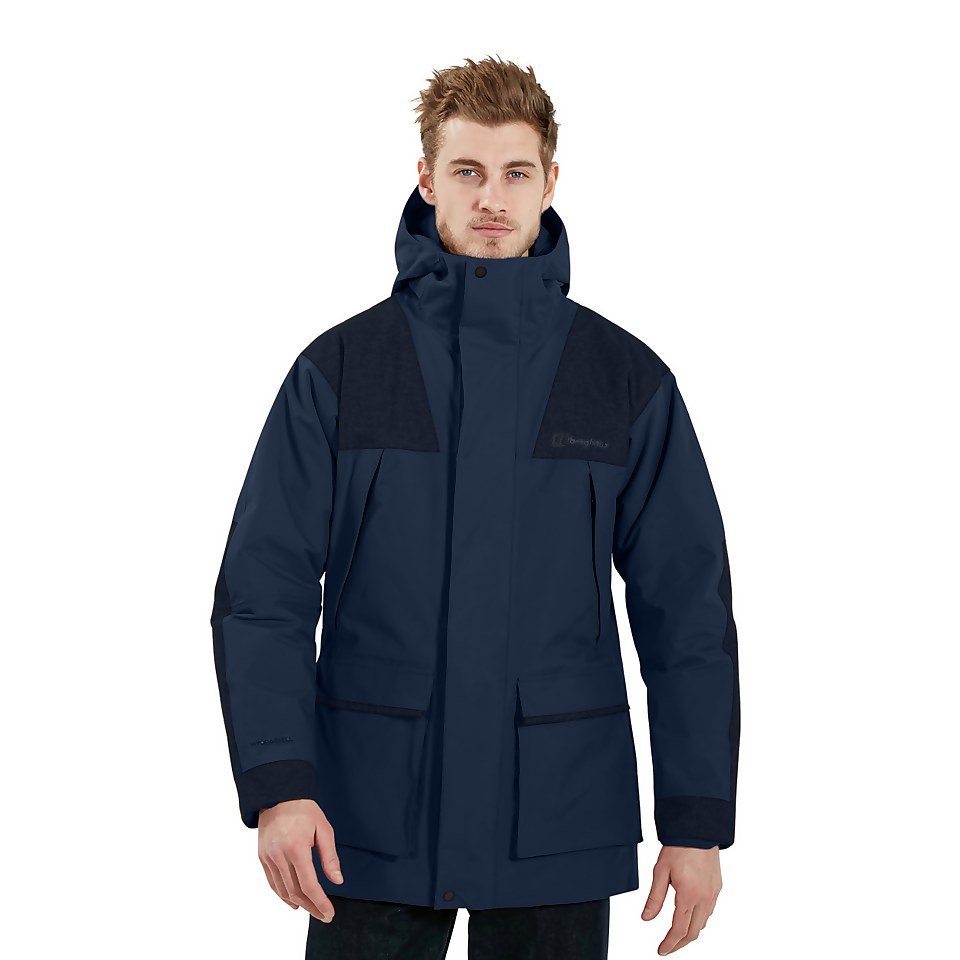 Men's Breccan Parka Insulated Jacket - Blue