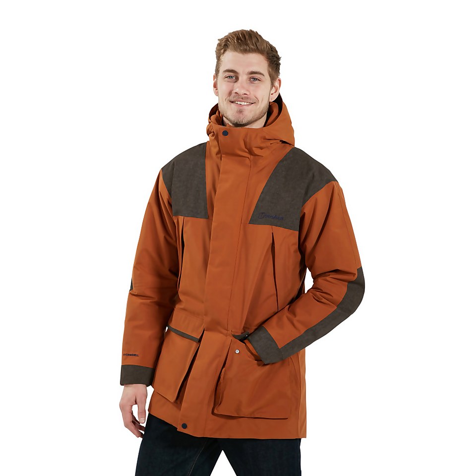 Men's Breccan Parka Insulated Jacket - Brown