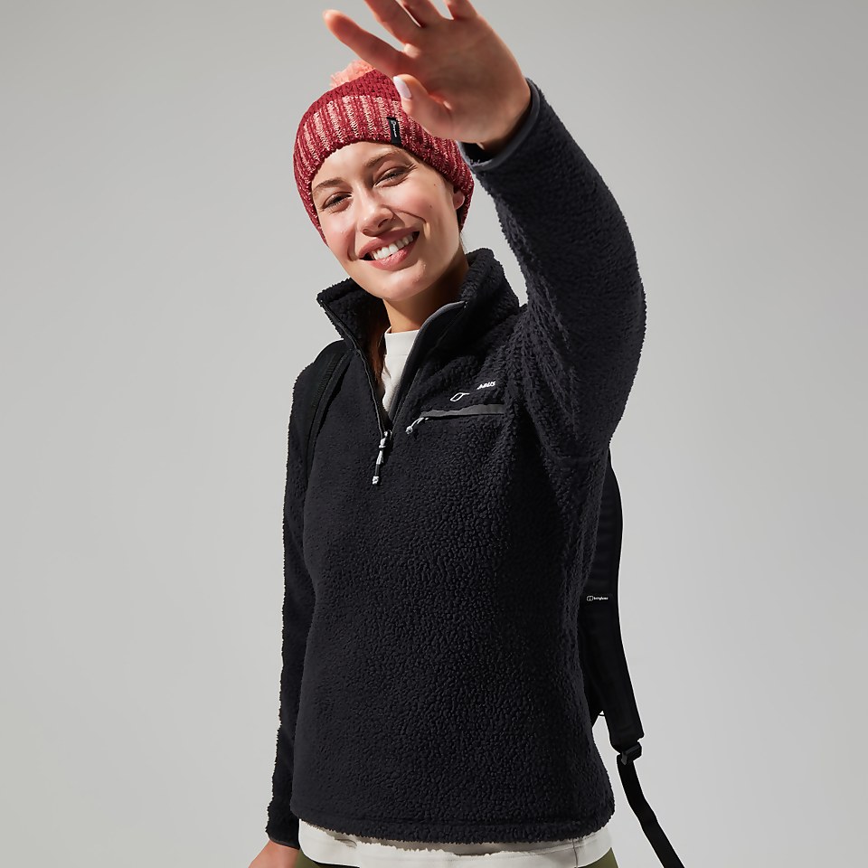Women's Darria Half Zip - Black