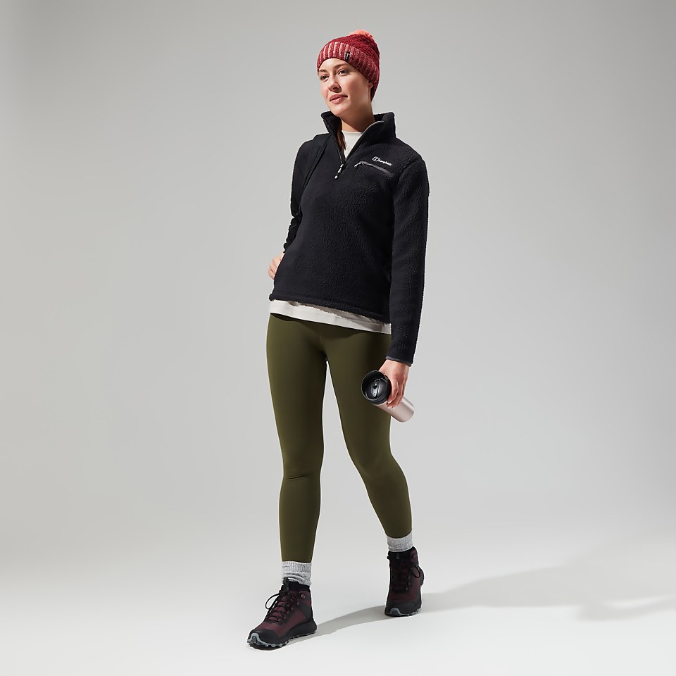 Women's Darria Half Zip - Black