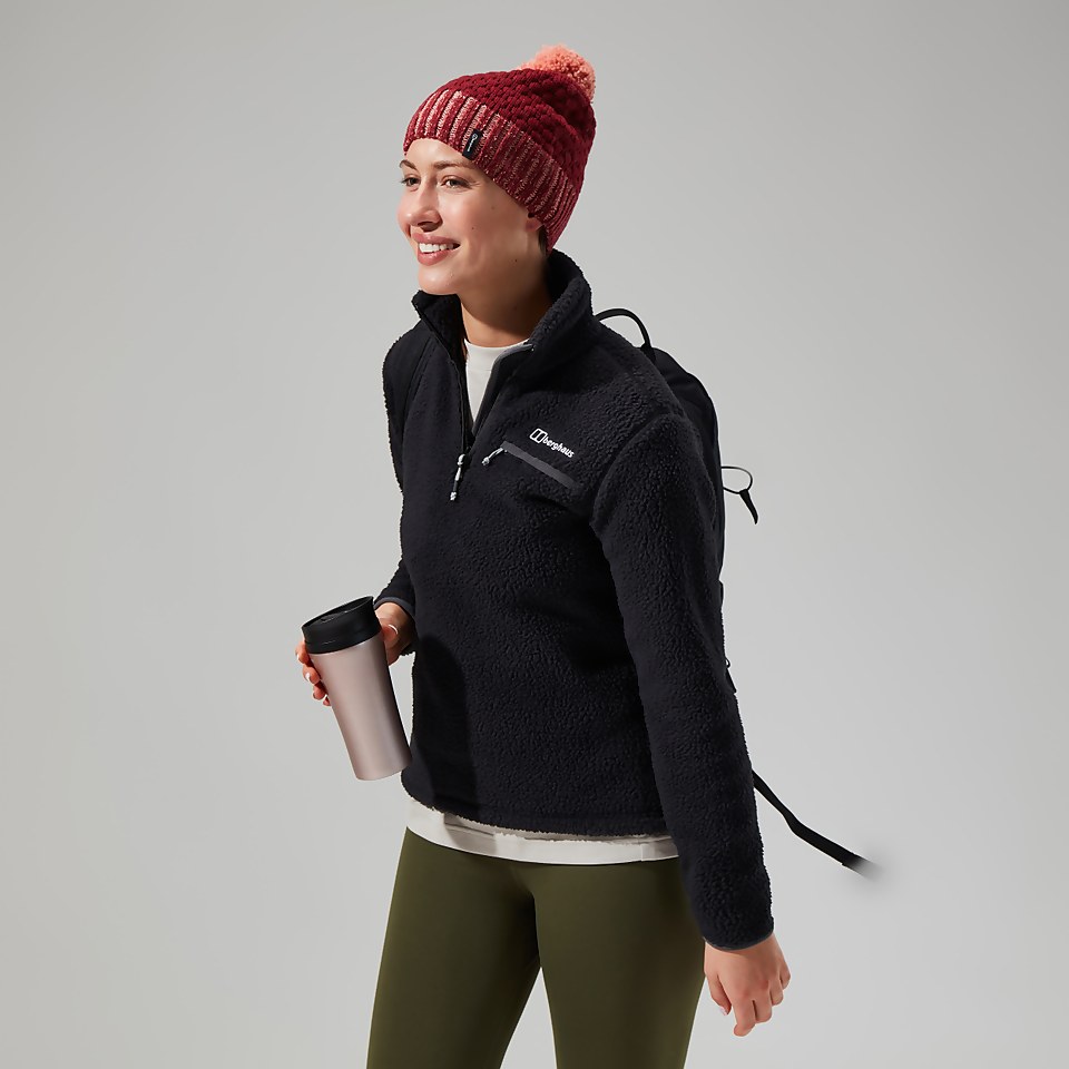 Women's Darria Half Zip - Black