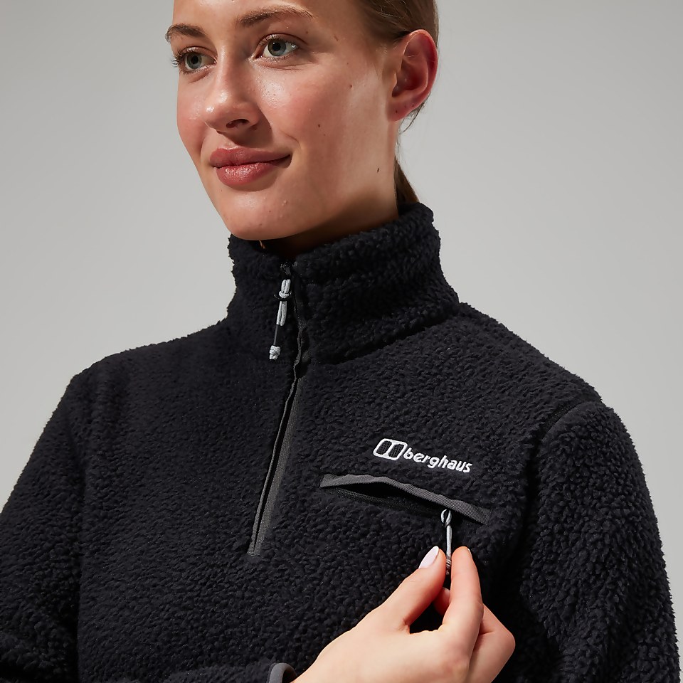 Women's Darria Half Zip - Black