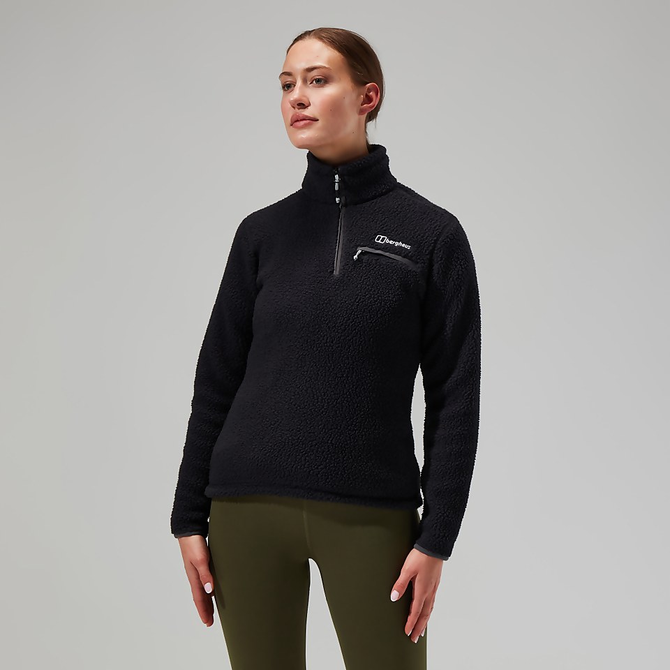 Women's Darria Half Zip - Black