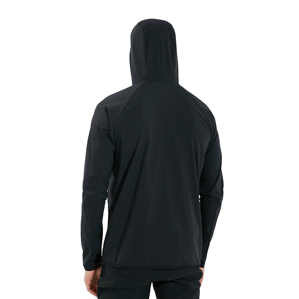 Men's Theran Hooded Fleece Jacket - Black