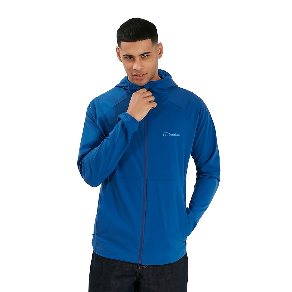 Men's Theran Hooded Jacket - Blue