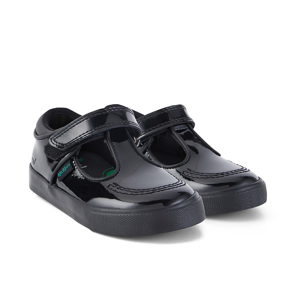 Infant Girls Tovni T-bar Patent Leather Black