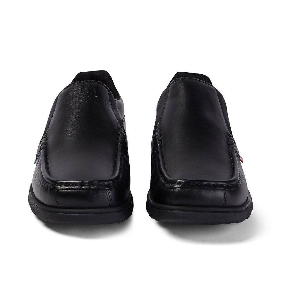 Adult Mens Fragma Slip Leather Black