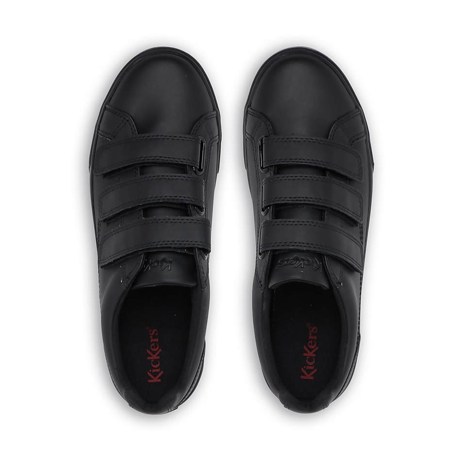 Adult Unisex Tovni Trip Leather Black