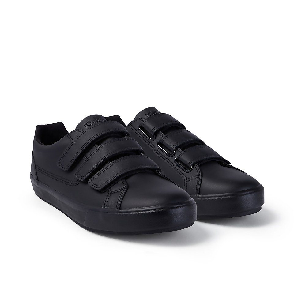 Adult Unisex Tovni Trip Leather Black