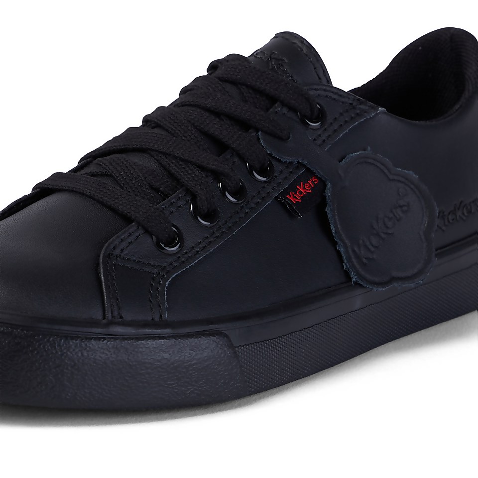 Junior Unisex Tovni Lacer Leather Black