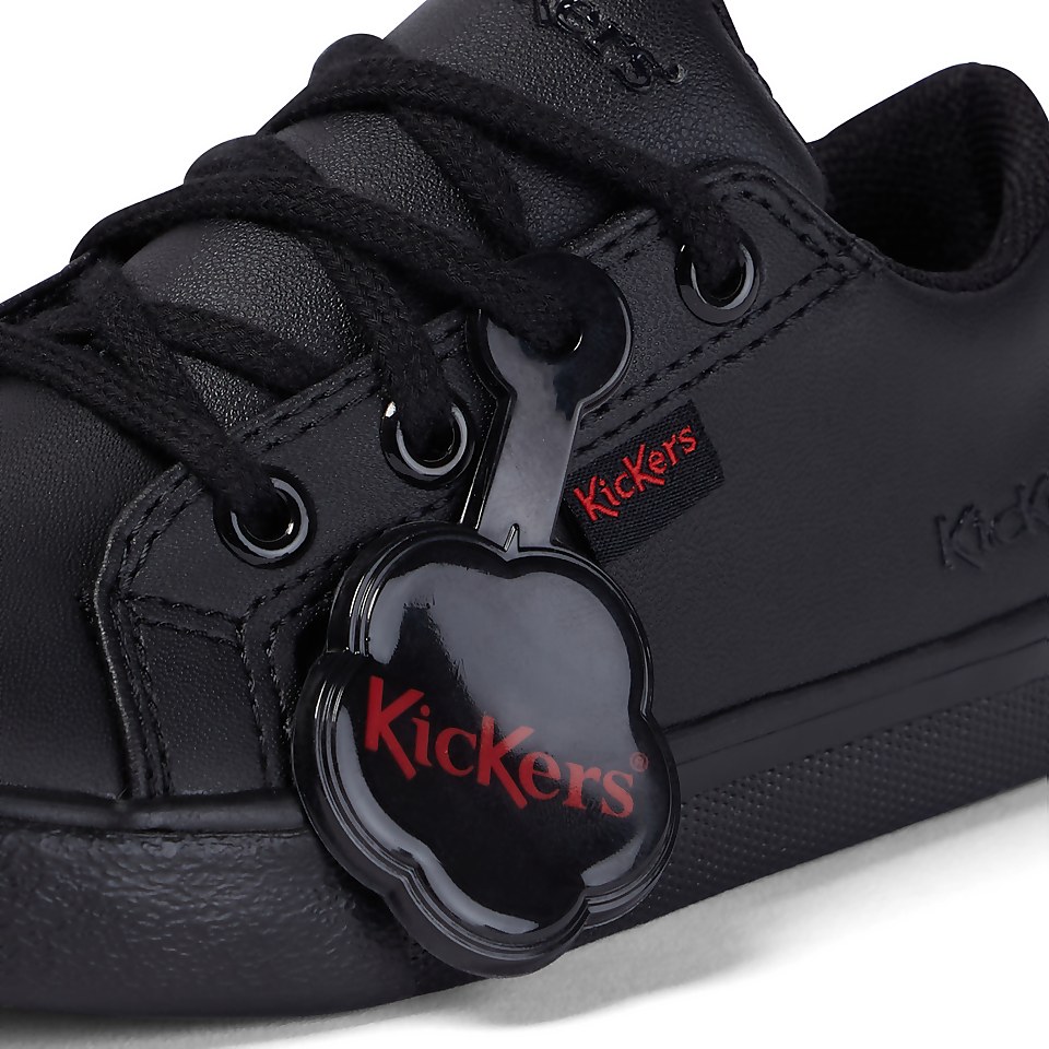 Infant Unisex Tovni Lacer Leather Black