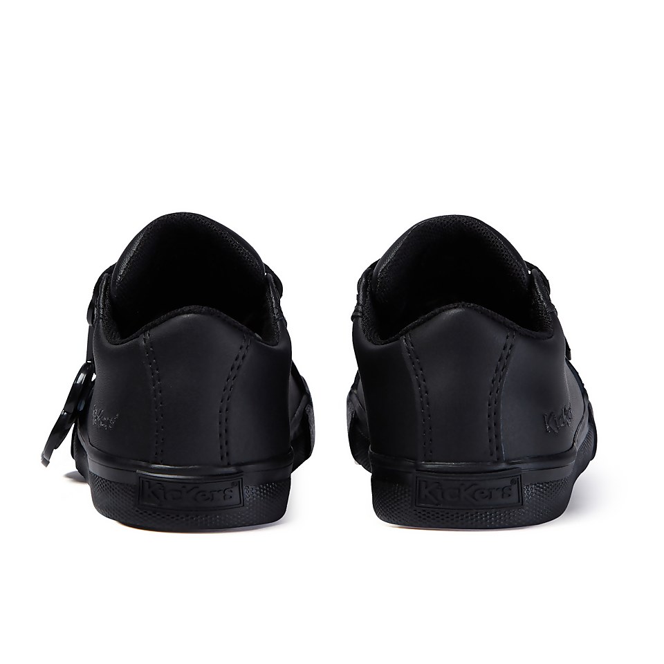 Infant Unisex Tovni Lacer Leather Black