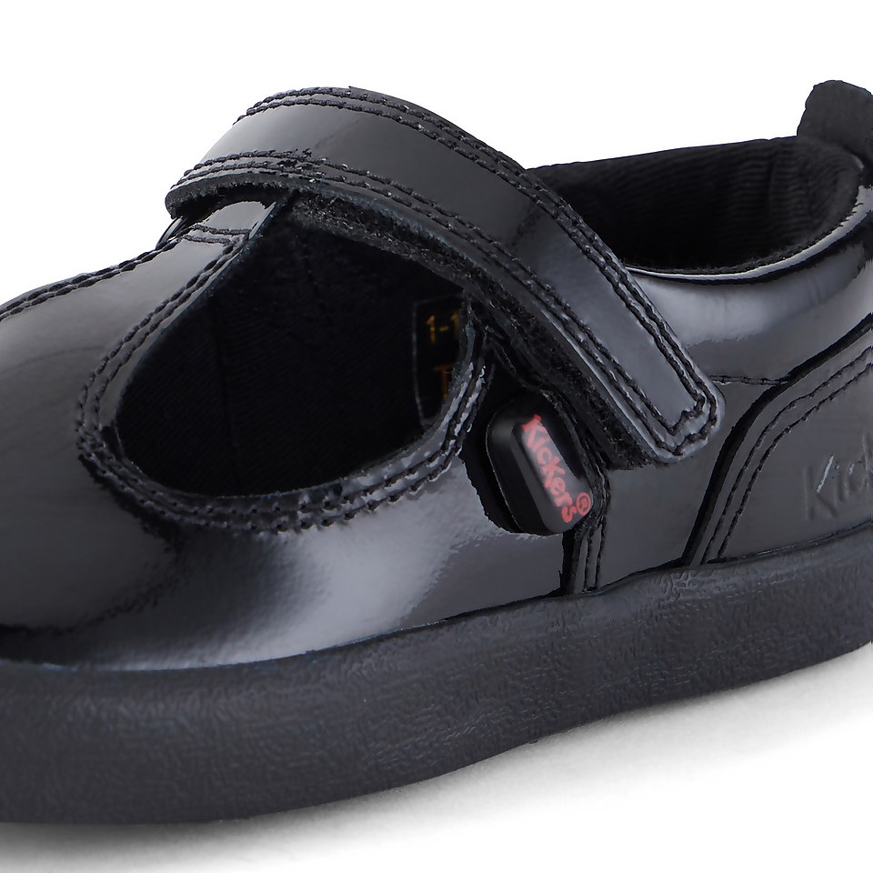 Infant Girls Kariko T-Strap Patent Leather Black