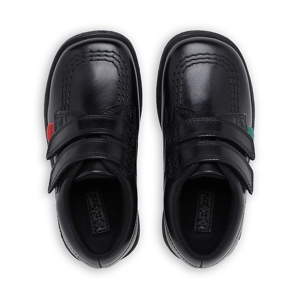 Infant Boys Fragma Lo Twin Vel Leather Black